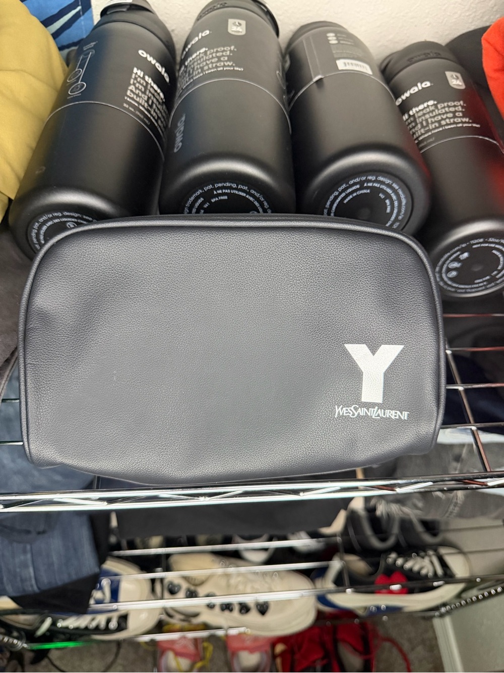 Yves Saint Laurent Beauté Black Cosmetic Pouch